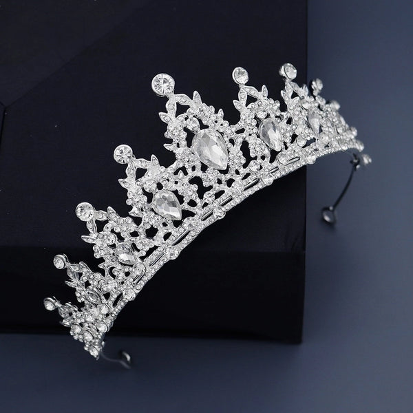 Explosion Crown Classic Baroque Retro Hair Accessories Luxury Diamond Bridal Wedding Accessories Photo Headdress