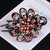 Factory Wholesale Temperament Rhinestone Flower Three-tooth Duck Bill Clip Hair Hair Accessories Female Korean Version Of The Back Of The Head Clip Hair Accessories