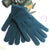 Factory Wholesale Warm Gloves Winter Thickened Fleece-lined Stretch Knitted Five Finger Gloves Hand Men Women Gloves