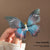 Fairy Spirit Tulle Butterfly Hairpin Female Photo Props Portrait Pearl Edge Clip Hairpin Headwear Antique Elegant Hair