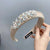 Fairy Style Elegant Streetwear Geometric Cloth Diamond Hair Band