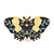 Fairy Style Original Design Cowboy Style Butterfly Alloy Stoving Varnish Plating Women's Brooches