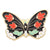 Fairy Style Original Design Cowboy Style Butterfly Alloy Stoving Varnish Plating Women's Brooches