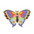 Fairy Style Original Design Cowboy Style Butterfly Alloy Stoving Varnish Plating Women's Brooches