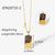 Fashion 12 Constellation Necklace Stainless Steel Square Zodiac Pendant Necklace