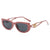 Fashion Ac Oval Frame Full Frame Women's Sunglasses