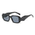 Fashion Ac Polygon Full Frame Women's Sunglasses