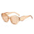 Fashion Ac Polygon Full Frame Women's Sunglasses