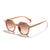 Fashion Ac Polygon Octagonal Full Frame Women's Sunglasses