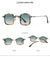 Fashion Ac Square Full Frame Men's Sunglasses