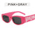 Fashion Ac Square Full Frame Women's Sunglasses