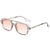 Fashion Ac Square Full Frame Women's Sunglasses