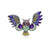 Fashion Alloy Corsage New Owl Shaped Rhinestone Brooch