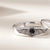 Fashion Angel Wings Wings Alloy Inlay Artificial Gemstones Open Ring