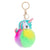 Fashion Animal Plush Bag Pendant Keychain 1 Piece