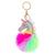 Fashion Animal Plush Bag Pendant Keychain 1 Piece