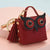 Fashion Animal Pu Leather Metal Unisex Bag Pendant Keychain 1 Piece