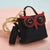 Fashion Animal Pu Leather Metal Unisex Bag Pendant Keychain 1 Piece