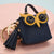 Fashion Animal Pu Leather Metal Unisex Bag Pendant Keychain 1 Piece