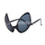 Fashion Animal Special-shaped Mirror Full Frame Men's Sunglasses