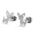 Fashion Animal Stainless Steel Earrings Wholesale