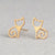 Fashion Animal Stainless Steel No Inlaid Earrings Ear Studs