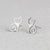 Fashion Animal Stainless Steel No Inlaid Earrings Ear Studs