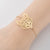 Fashion Animal 201 Stainless Steel 18K Gold Plated Bracelets In Bulk