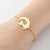 Fashion Animal 201 Stainless Steel 18K Gold Plated Bracelets In Bulk