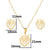 Fashion Animal Stainless Steel Plating Earrings Necklace 1 Set