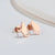 Fashion Animal Titanium Steel Ear Studs 1 Pair