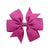 Fashion Baby V-shaped Ribbed Ribbon Bow Hairpin Hair Accessories