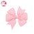 Fashion Baby V-shaped Ribbed Ribbon Bow Hairpin Hair Accessories