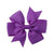 Fashion Baby V-shaped Ribbed Ribbon Bow Hairpin Hair Accessories