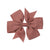 Fashion Baby V-shaped Ribbed Ribbon Bow Hairpin Hair Accessories