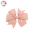 Fashion Baby V-shaped Ribbed Ribbon Bow Hairpin Hair Accessories