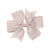 Fashion Baby V-shaped Ribbed Ribbon Bow Hairpin Hair Accessories