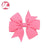 Fashion Baby V-shaped Ribbed Ribbon Bow Hairpin Hair Accessories