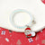 Fashion Bell Snowman Alloy Enamel Women's Bracelets 1 Piece