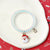 Fashion Bell Snowman Alloy Enamel Women's Bracelets 1 Piece