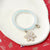 Fashion Bell Snowman Alloy Enamel Women's Bracelets 1 Piece