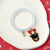 Fashion Bell Snowman Alloy Enamel Women's Bracelets 1 Piece