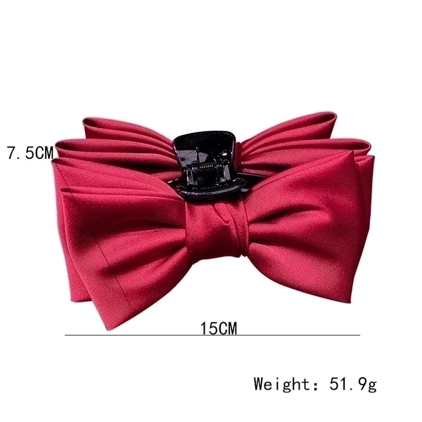 Fashion Bow Knot Organza Hair Claws 1 Piece