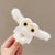 Fashion Bow Knot Plush Handmade Hair Claws 1 Piece