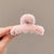 Fashion Bow Knot Plush Handmade Hair Claws 1 Piece