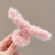 Fashion Bow Knot Plush Handmade Hair Claws 1 Piece