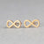 Fashion Bow Knot Stainless Steel No Inlaid Earrings Ear Studs