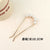 Fashion Butterfly Alloy Inlay Artificial Crystal Artificial Pearls Insert Comb