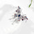 Fashion Butterfly Alloy Plating Inlay Artificial Rhinestones Women's Brooches 1 Piece