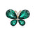 Fashion Butterfly Alloy Plating Unisex Brooches